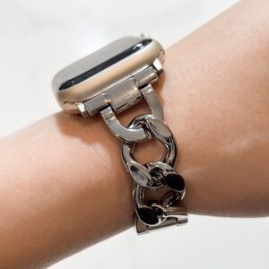 BOGO Gunmetal Chain Link Apple Watch Strap (38/40/41mm)